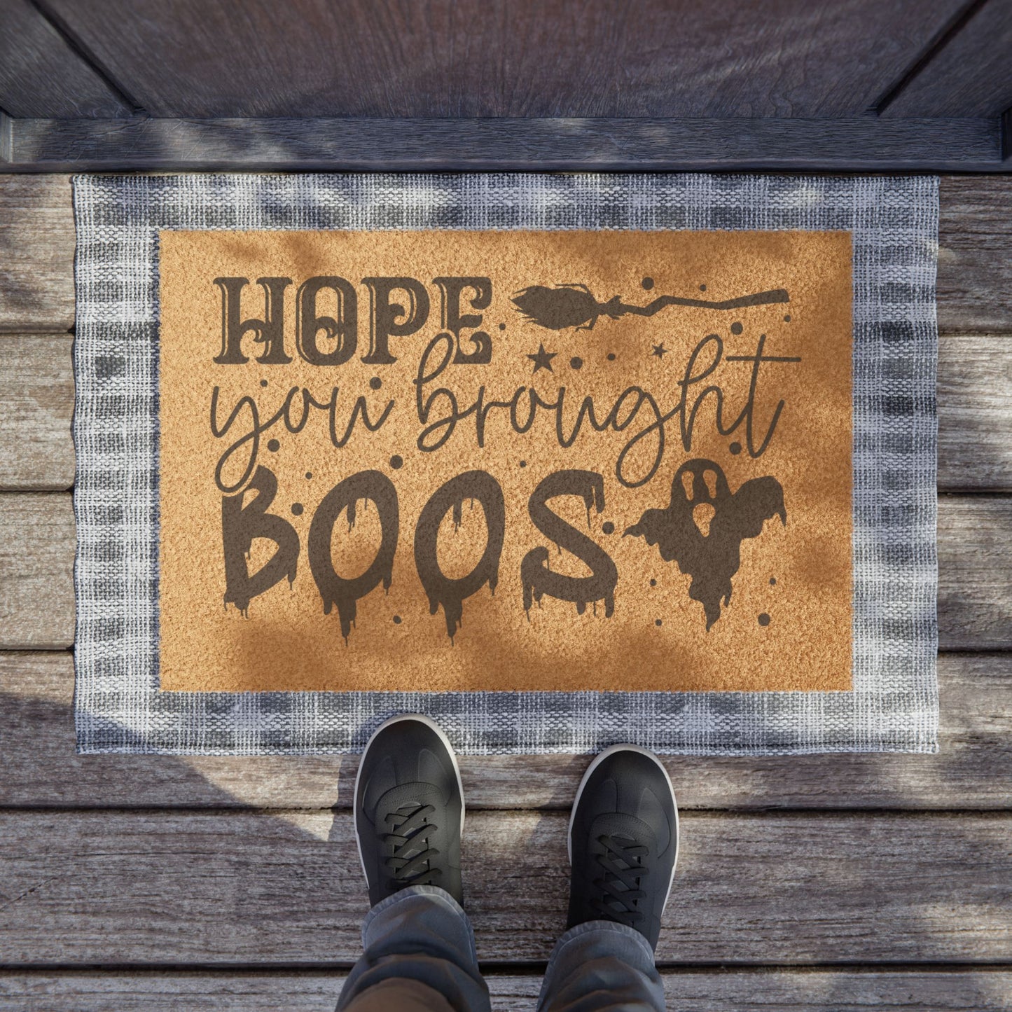Hope You Brought Boos - Halloween Outdoor Rug