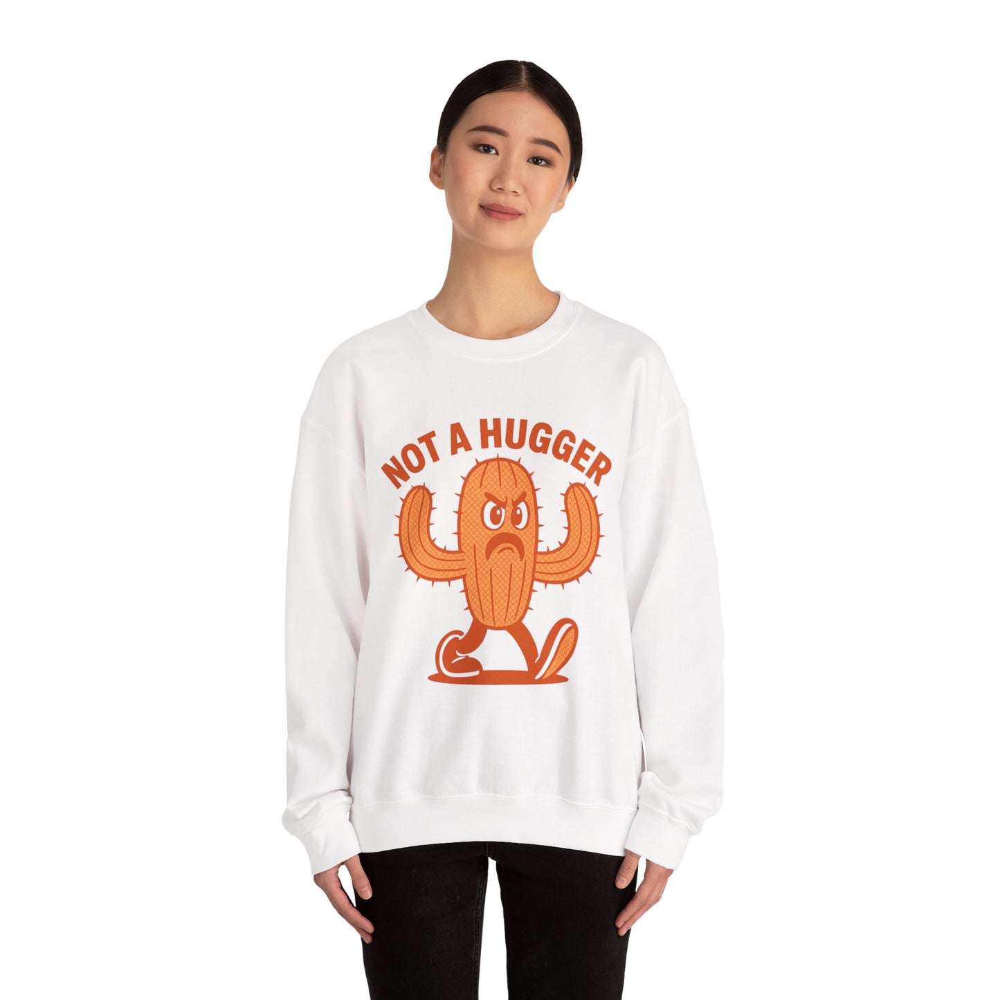 I’m Not A Hugger Crewneck Sweatshirt
