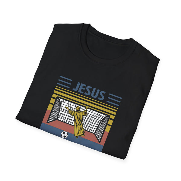 Jesus Saves Unisex Softstyle T-Shirt Funny TShirt Christian TShirt