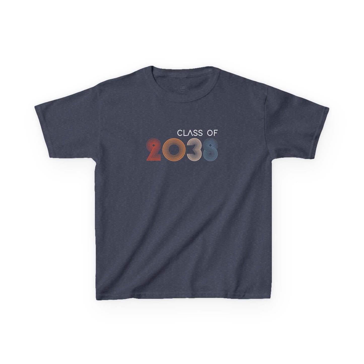 Class of 2038 Kids Tee - Perfect for Graduation, School Events, Birthday Gifts, Youth Wear, Trendy Apparel