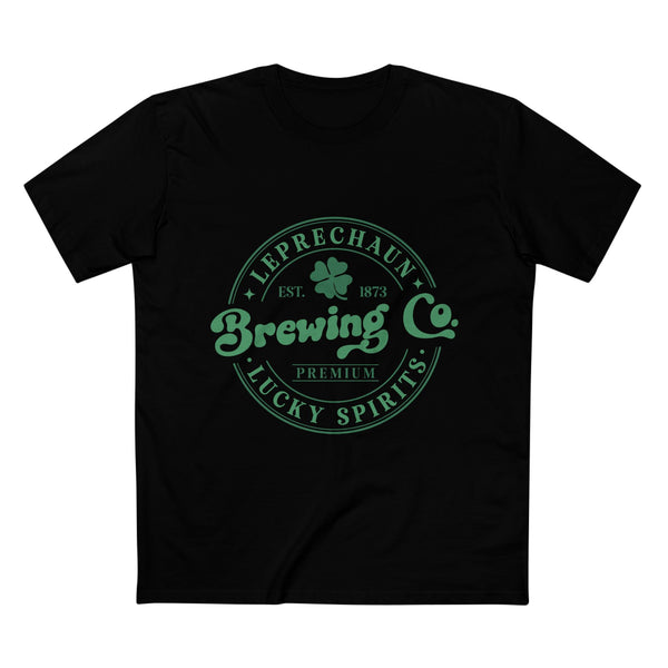 Leprechaun Brewing Mens St Patricks Day TShirt