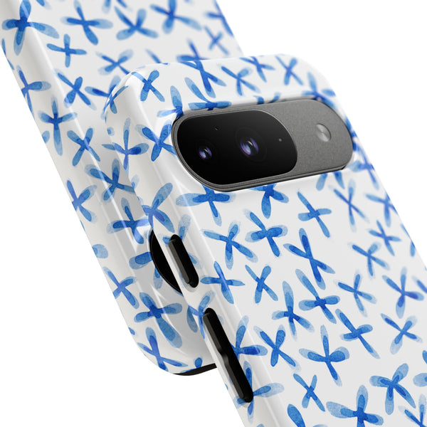 Pastel Blue Floral - Phone Case - iPhone, Samsung, Pixel