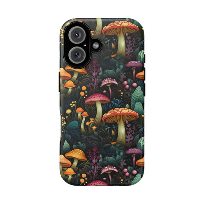 Mushroom Forest Colorful Fungi Phone Case