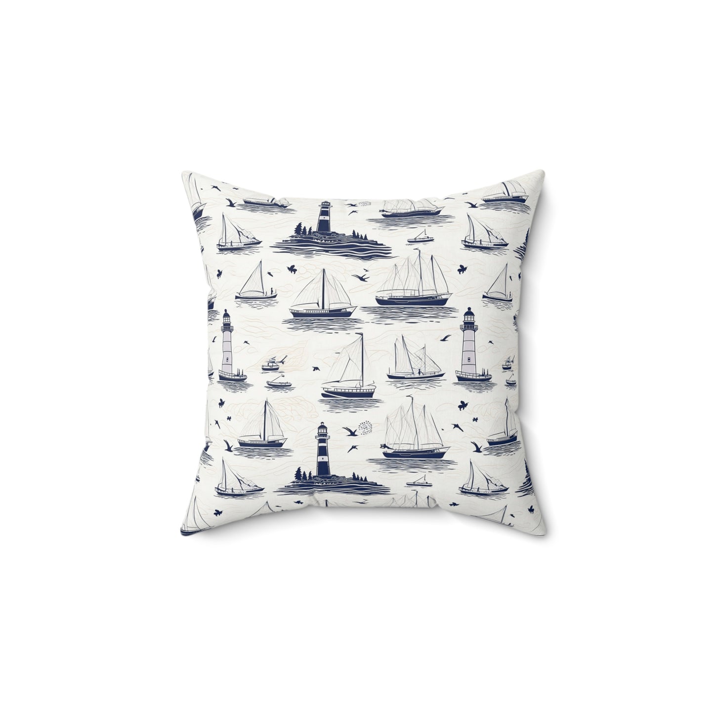 Nautical Throw Pillow