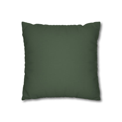 Green Santa Claus Pillow Cover