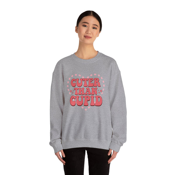 Cuter Than Cupid - Crewneck Sweatshirt