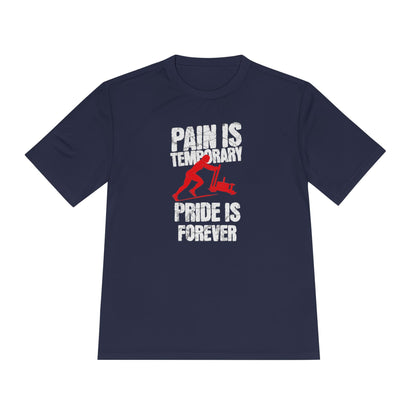 HYROX Inspired Women’s Performance Tee - Pain Is Temporary Pride Is Forever