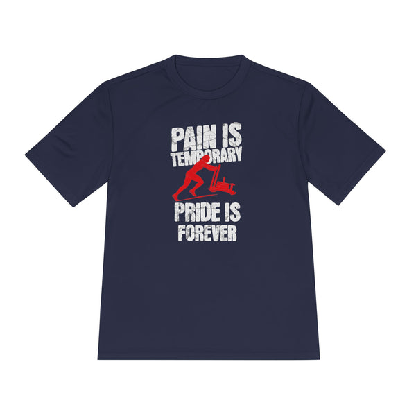 HYROX Inspired Women’s Performance Tee - Pain Is Temporary Pride Is Forever