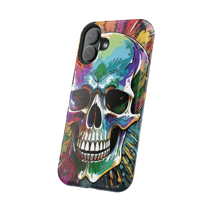 Graffiti Skull - MagSafe iPhone Tough Case