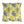 Outdoor Pillow - Yellow and Gray Tropical Leaf Throw Pillow