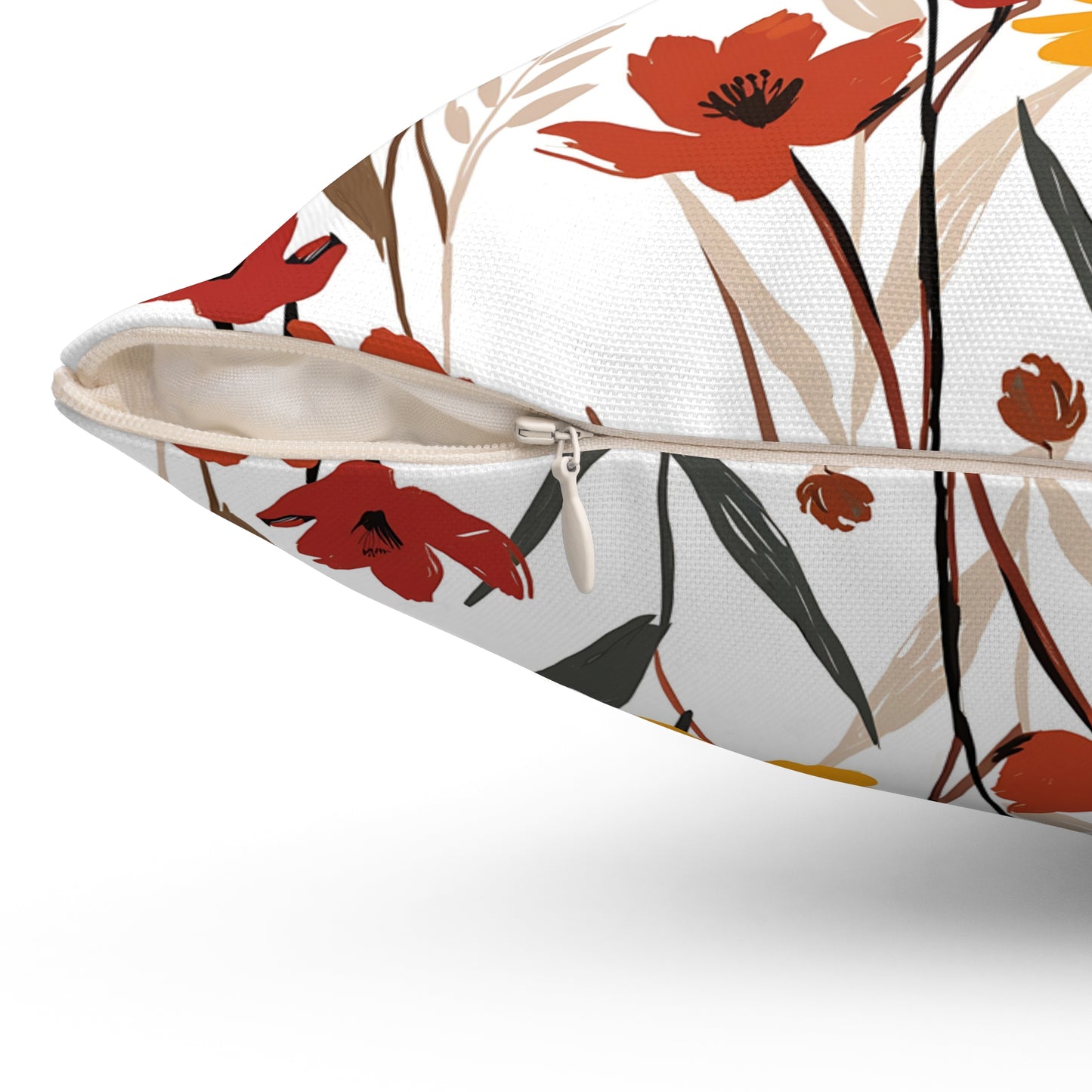 Orange and Red - Indoor Throw Pillow