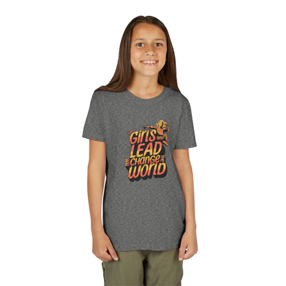 Girls Who Lead Will Change the World - Youth Tee