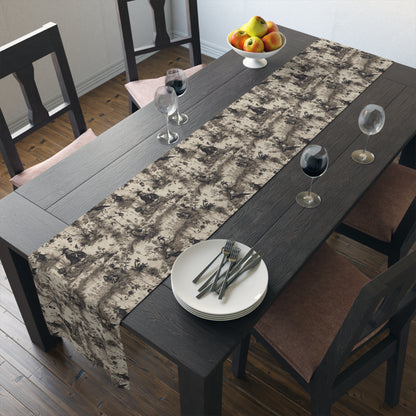 Gothic Toile Table Runner
