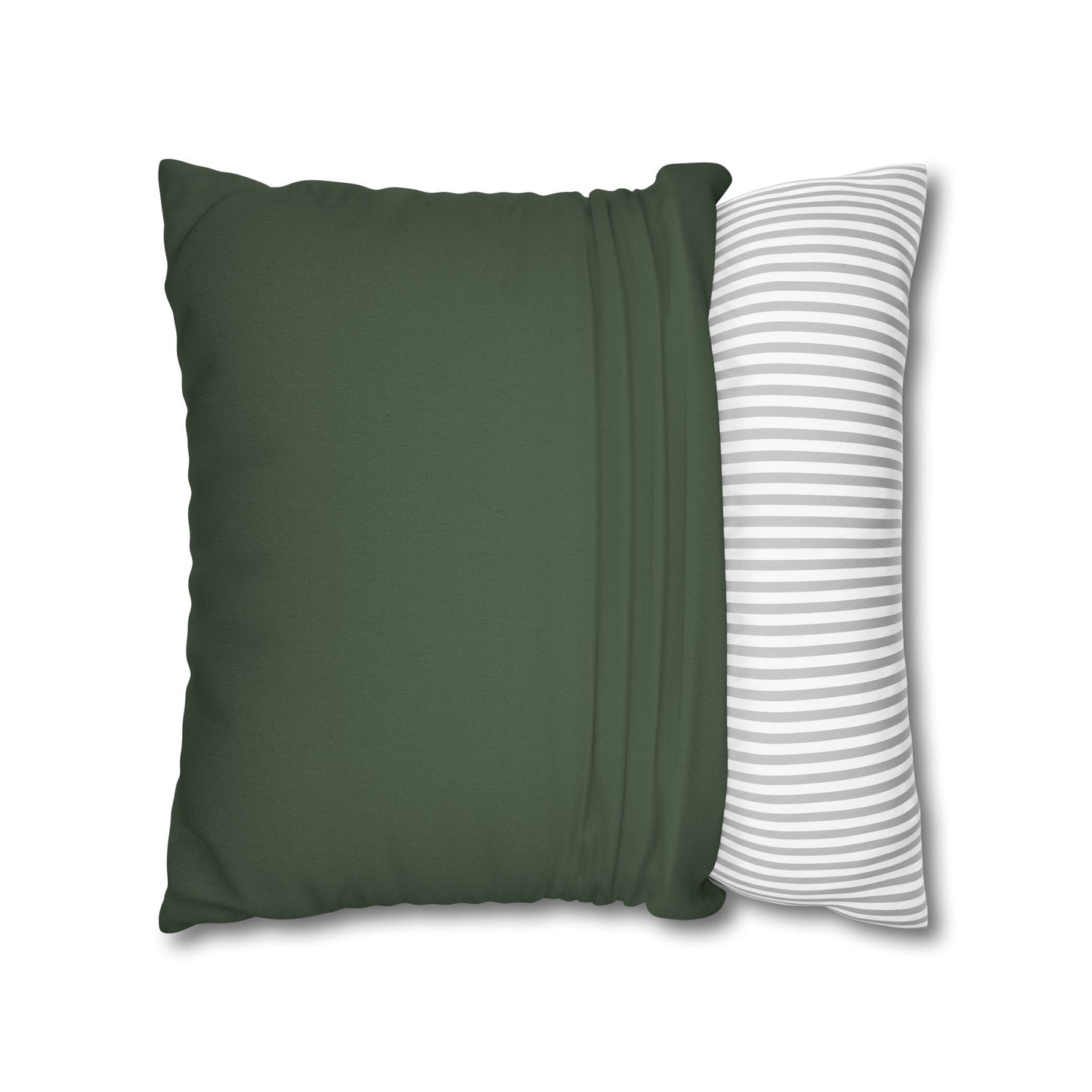 Green Santa Claus Pillow Cover