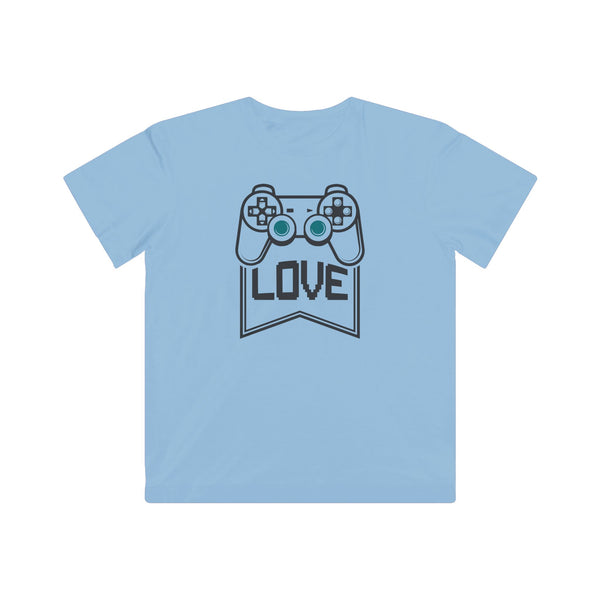 Kids TShirt Love Gaming Kids Fine Jersey Tee