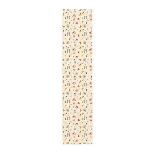 Flip Flop & Seashell Table Runner