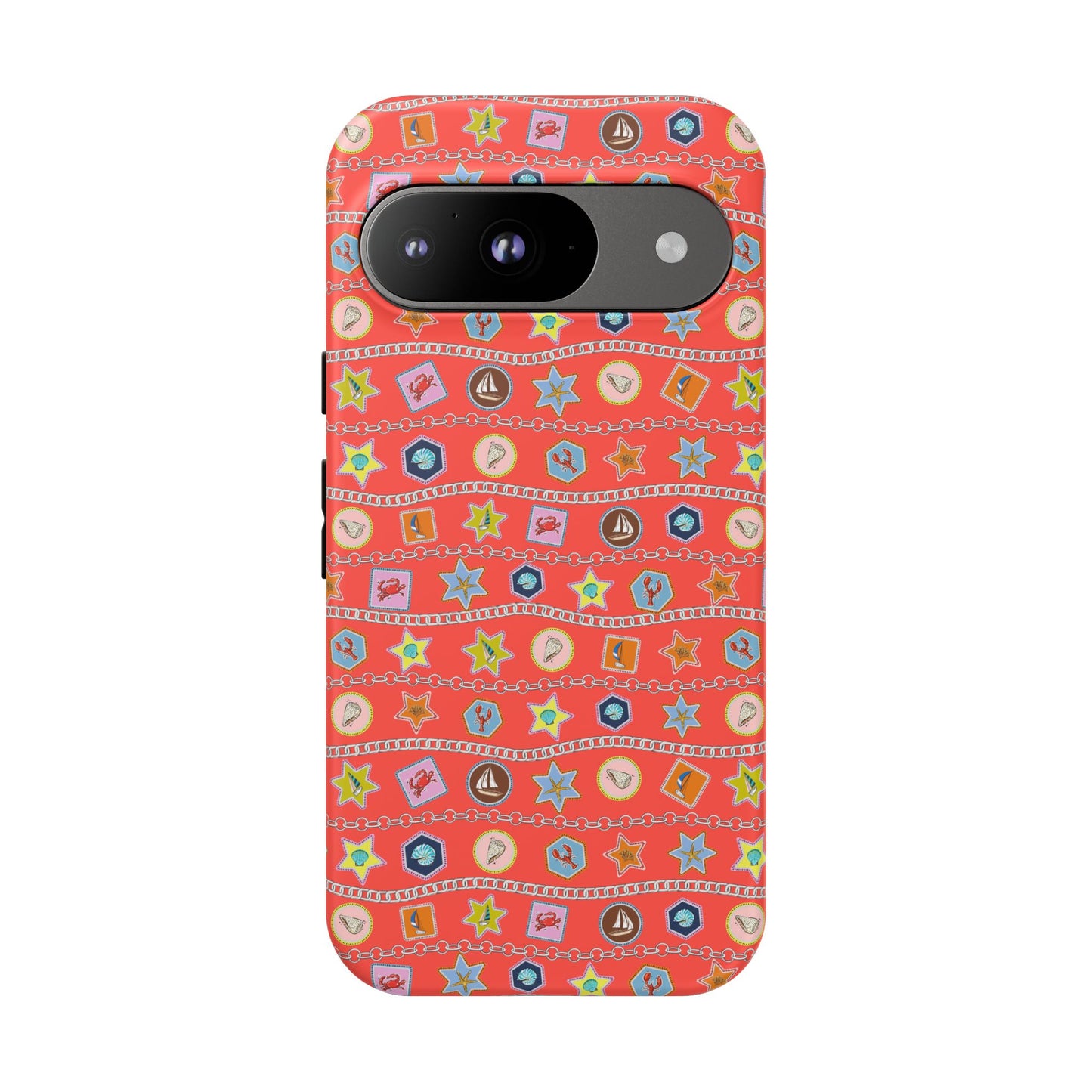 Colorful Summer Icon Patterned Phone Case - iPhone, Pixel, and Samsung Galaxy