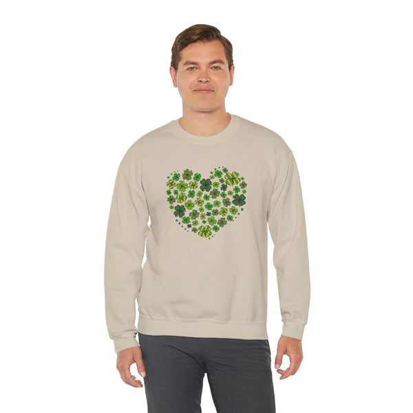 Shamrock Love Unisex Heavy Blend Crewneck Sweatshirt