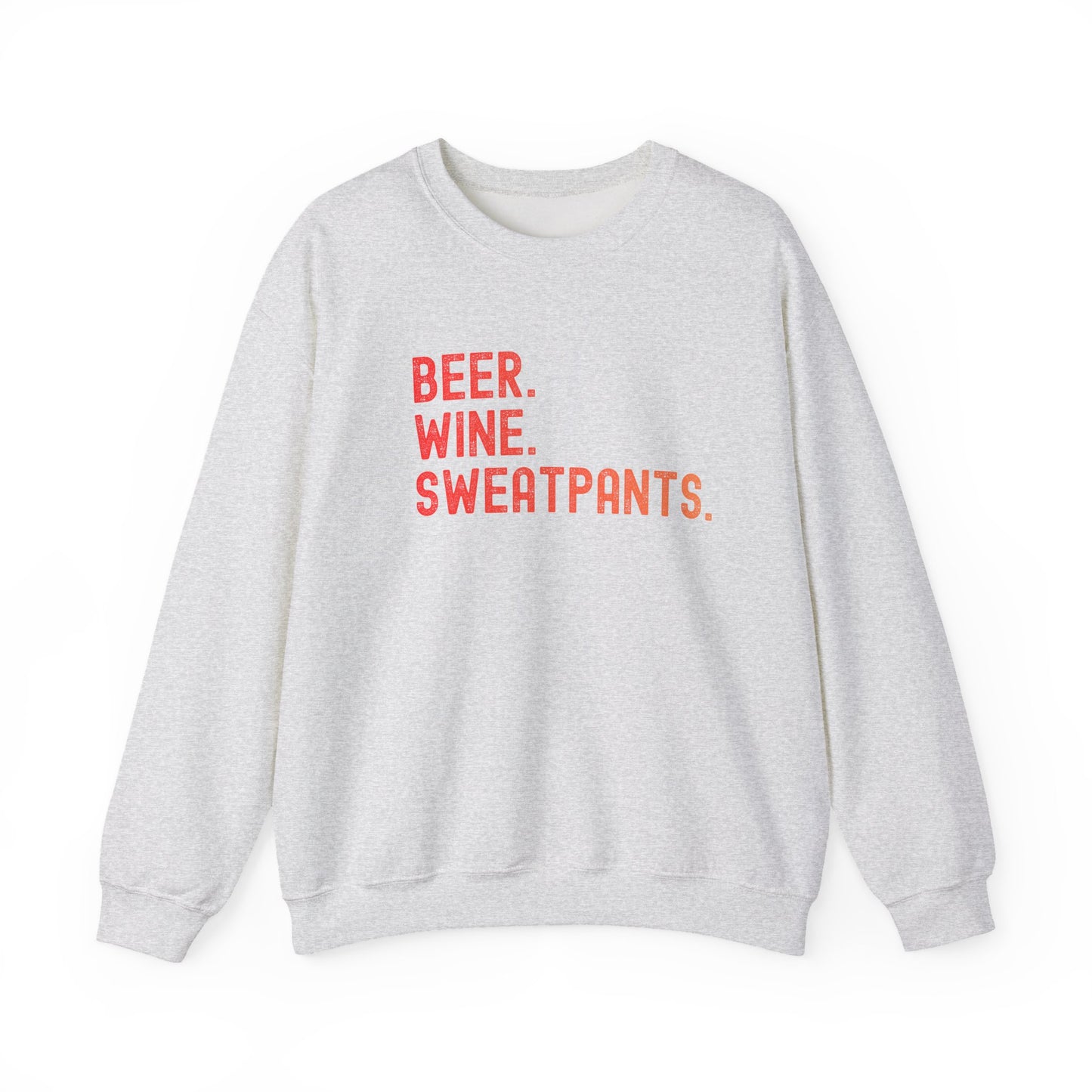 Beer Wine Sweatpants Crewneck Sweatshirt