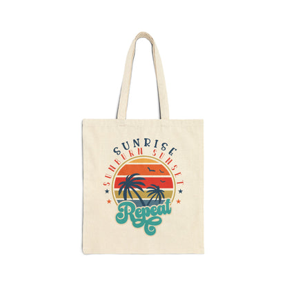 Sunrise Sunburn Sunset - Canvas Tote