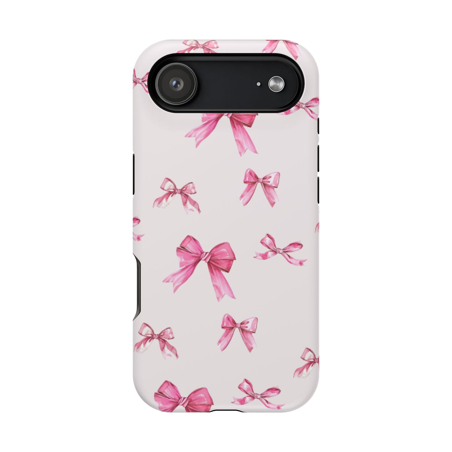 Coquette Pink Bow MagSafe iPhone Case