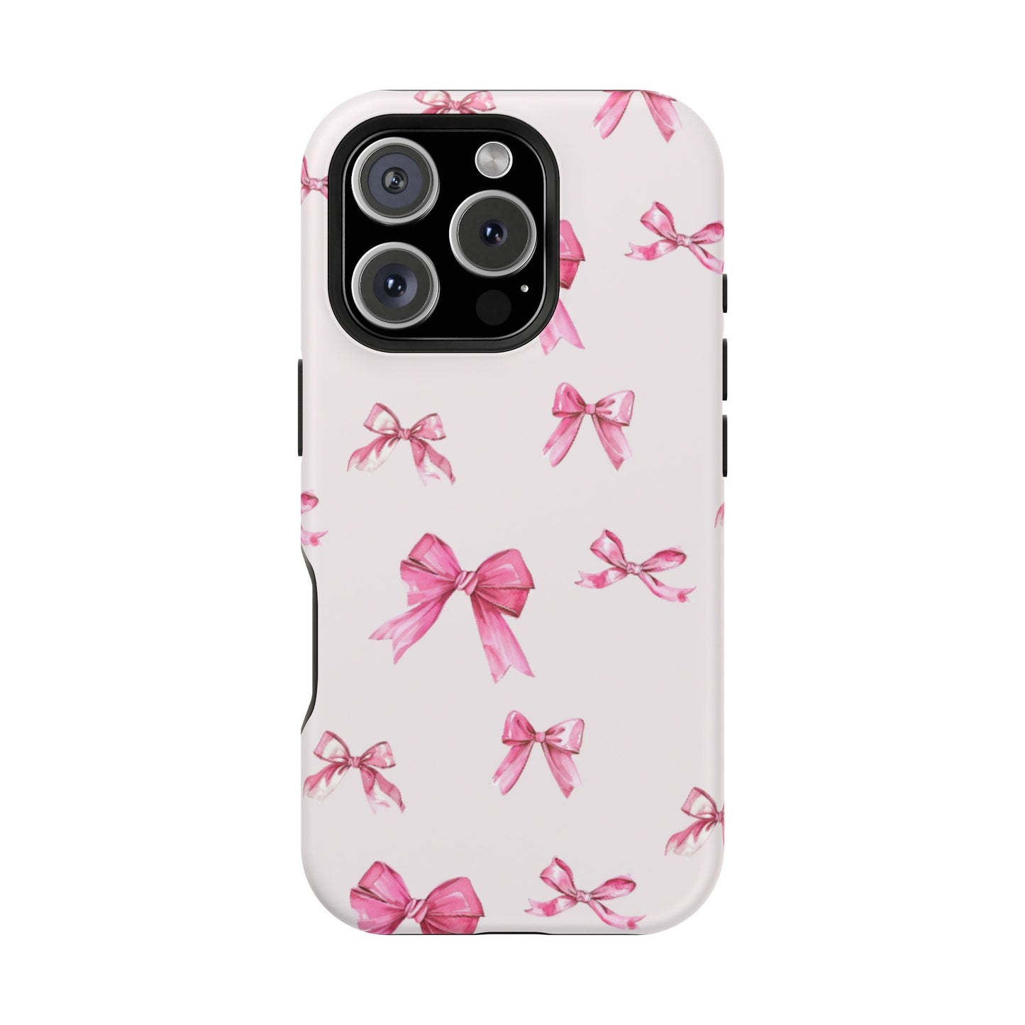 Coquette Pink Bow MagSafe iPhone Case