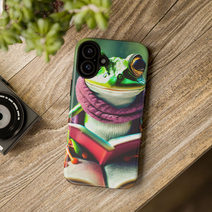 The Studious Frog Phone Case