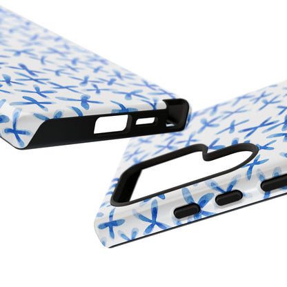 Pastel Blue Floral - Phone Case - iPhone, Samsung, Pixel