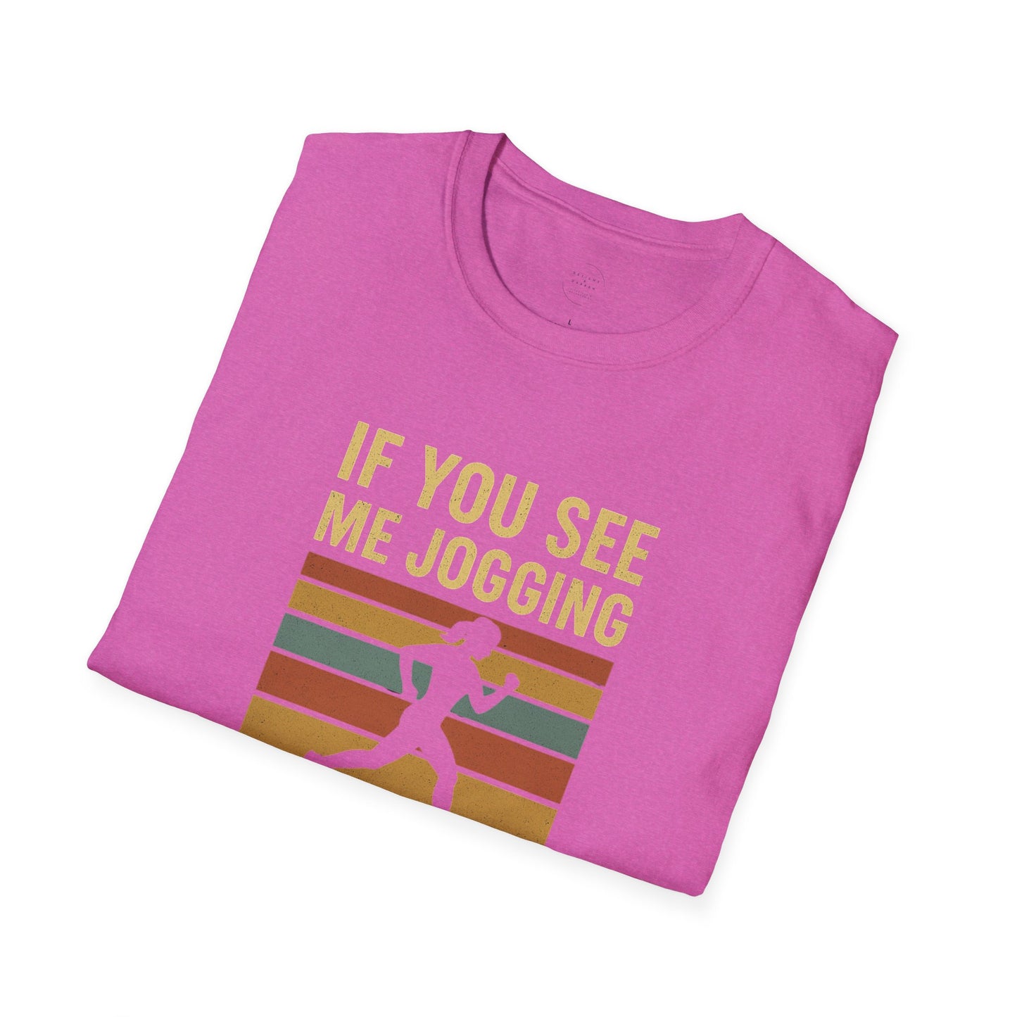 Retro “If You See Me Jogging Call 911” T-Shirt