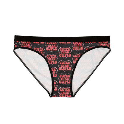 Cuter Than Cupid Women's Briefs - Valentine's Day Underwear Soft Panties Cute Romantic Gift for Her