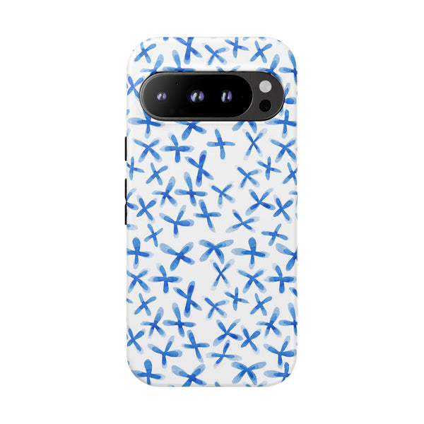 Pastel Blue Floral - Phone Case - iPhone, Samsung, Pixel