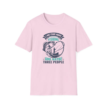 I Like Fishing and 3 People - Classic T-Shirt