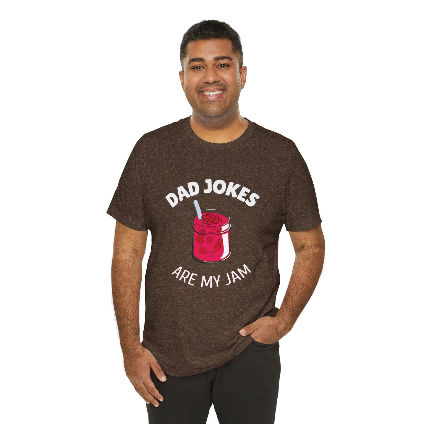 Dad Jokes Are My Jam Shirt Men Funny Dad Joke T-Shirt Gift for Father Graphic Tee