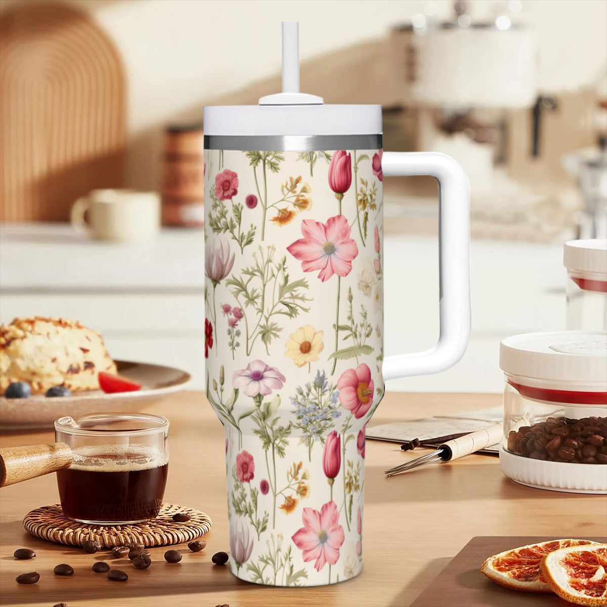 Wildflower - 40oz Stainless Steel Tumbler