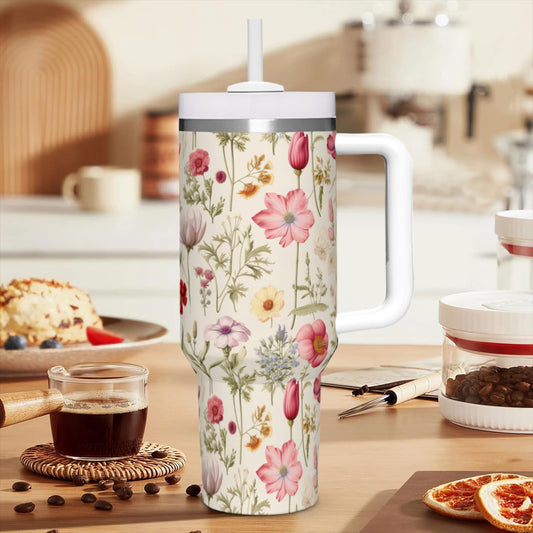 Wildflower - 40oz Stainless Steel Tumbler