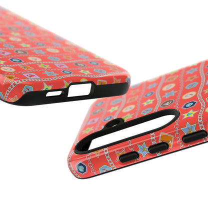 Colorful Summer Icon Patterned Phone Case - iPhone, Pixel, and Samsung Galaxy