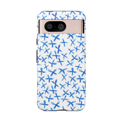Pastel Blue Floral - Phone Case - iPhone, Samsung, Pixel