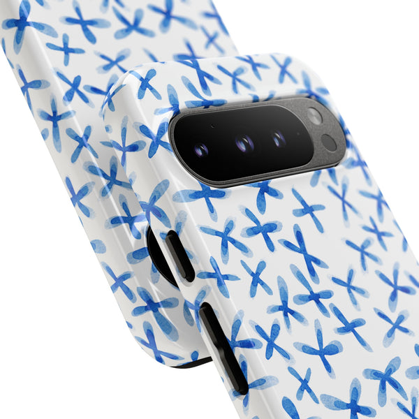Pastel Blue Floral - Phone Case - iPhone, Samsung, Pixel