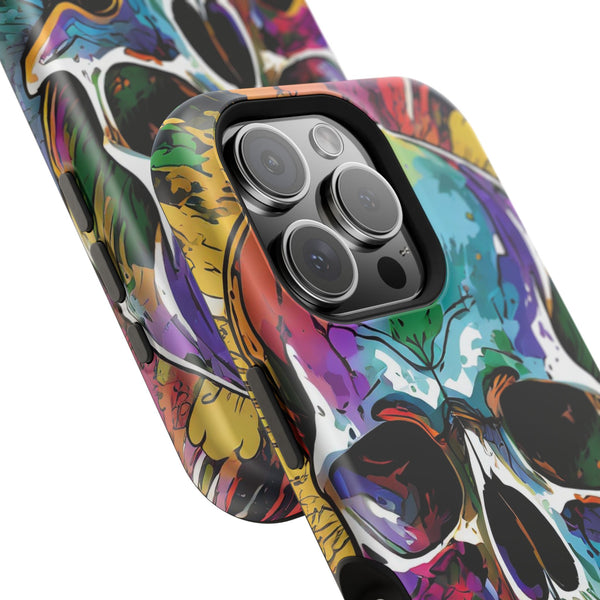 Graffiti Skull - MagSafe iPhone Tough Case