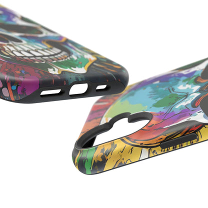 Graffiti Skull - MagSafe iPhone Tough Case