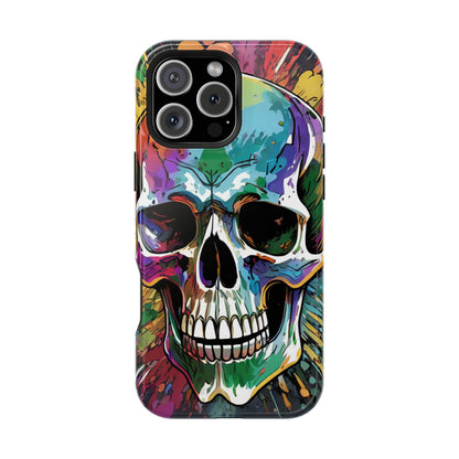 Graffiti Skull - MagSafe iPhone Tough Case