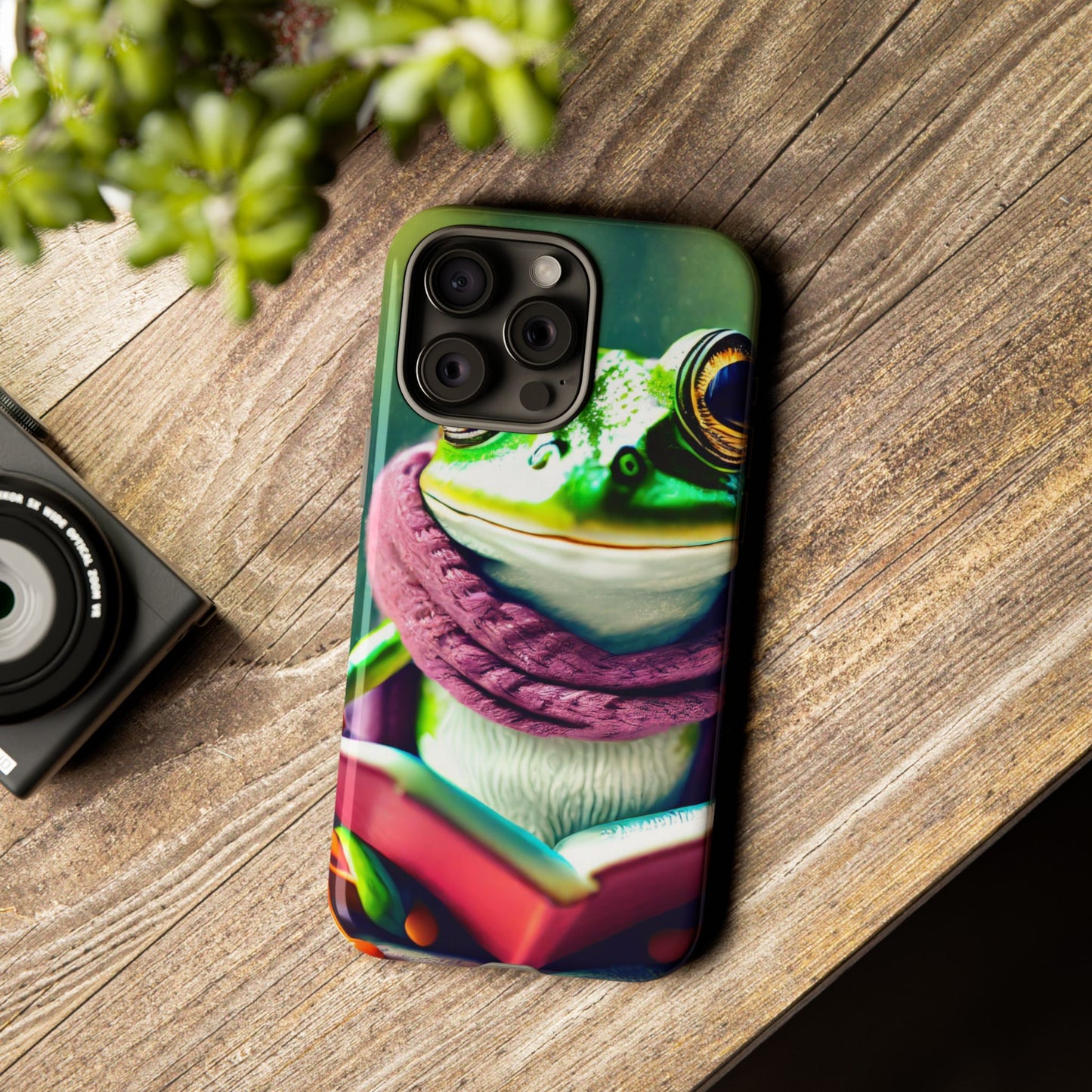 The Studious Frog Phone Case