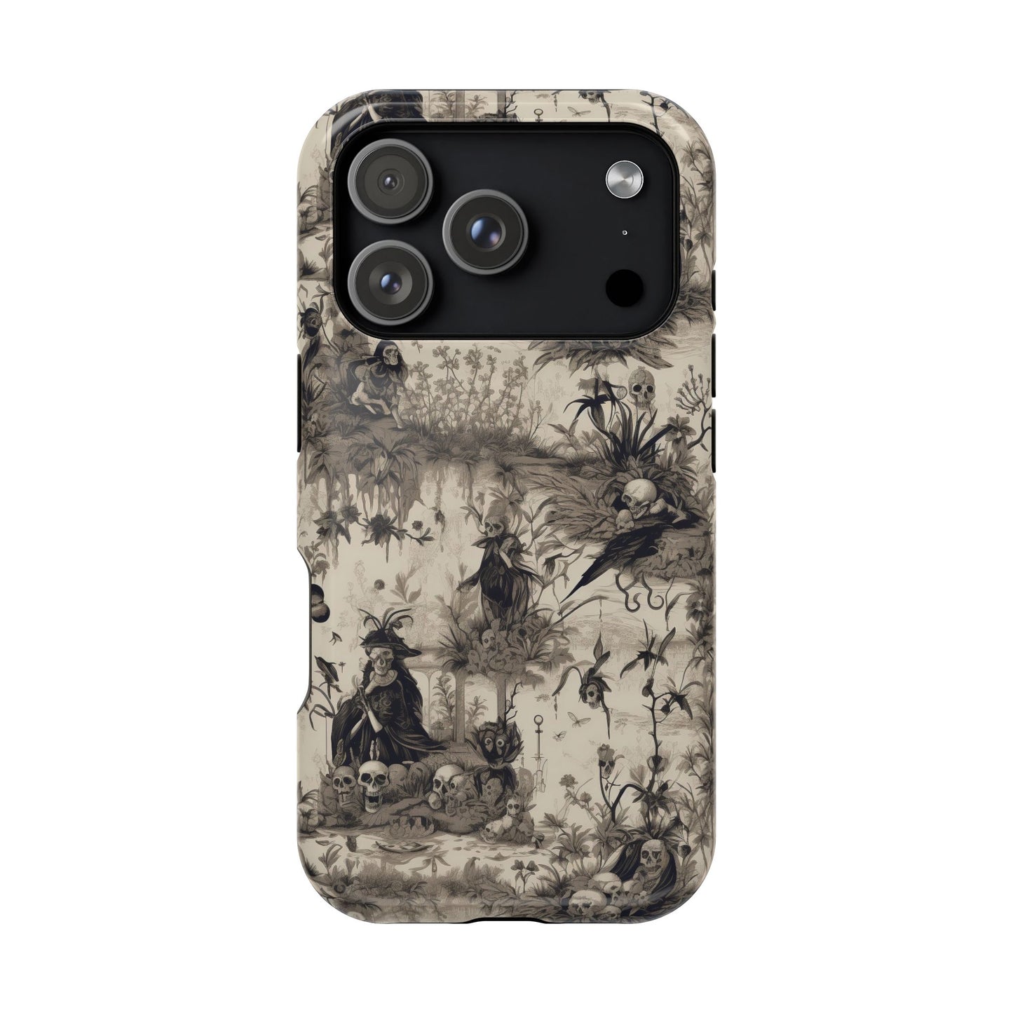 Skeleton Toile - Magnetic iPhone Tough Case