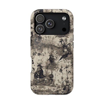 Skeleton Toile - Magnetic iPhone Tough Case