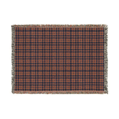 Cozy Woven Blanket, Warm Throw for Home, Modern Plaid Design, Perfect for Fall, Gift for Housewarming, Relaxation Accessory