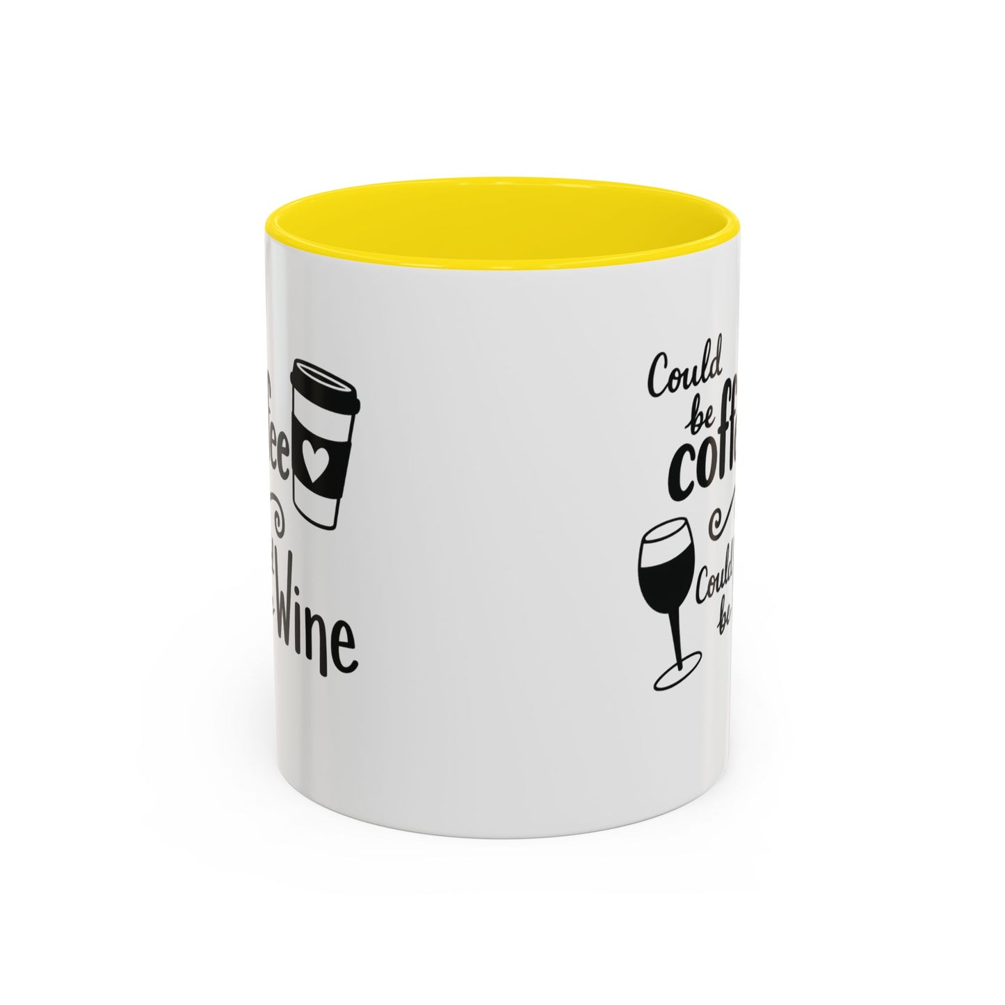 Could Be Coffee Could Be Wine Mug | Accent Coffee Mug Funy Gift Idea Co-Work Present Mom Life