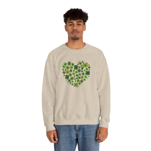 Shamrock Love Unisex Heavy Blend Crewneck Sweatshirt