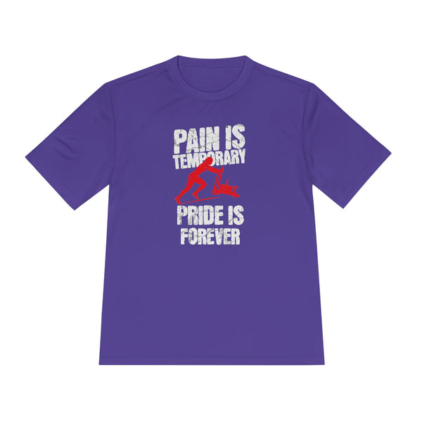 HYROX Inspired Women’s Performance Tee - Pain Is Temporary Pride Is Forever