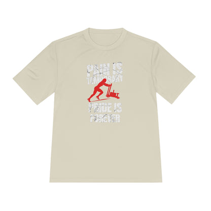 HYROX Inspired Women’s Performance Tee - Pain Is Temporary Pride Is Forever