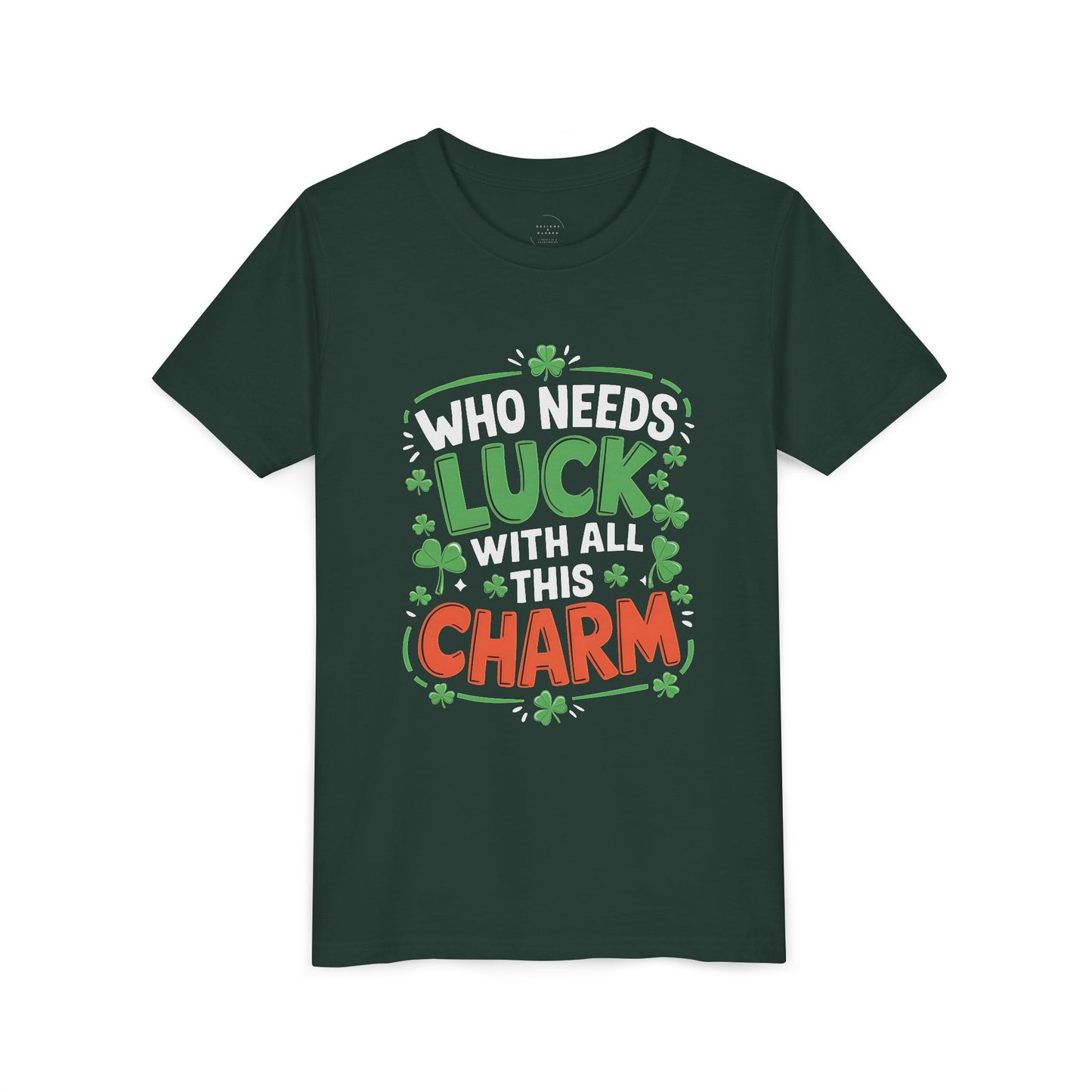 Youth Luck Charm Tee - Perfect for St. Patrick's Day Celebrations